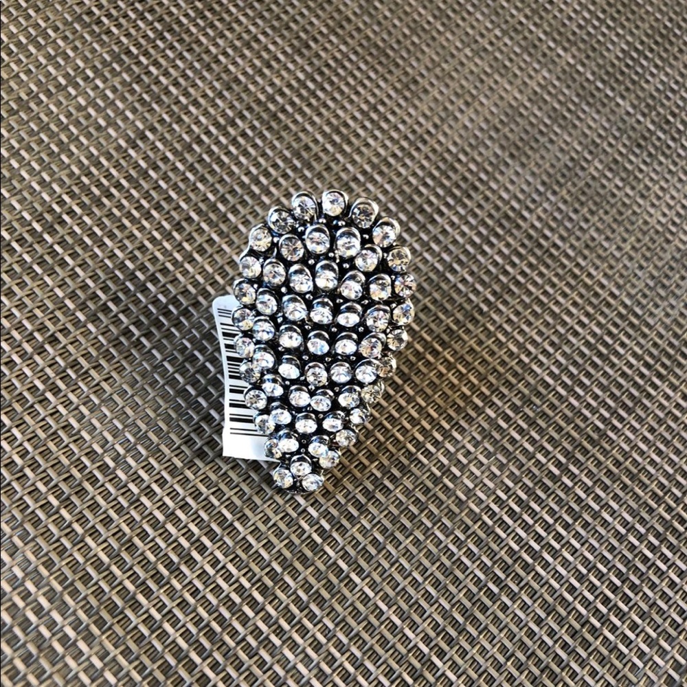 GIANT RHINESTONE RING